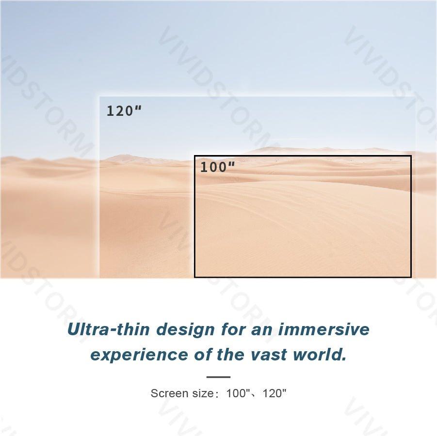 VIVIDSTORM CineVision Pro Fixed Frame UST ALR Projector Screen