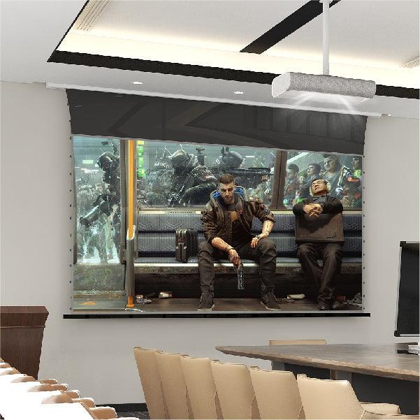 VIVIDSTORM PRO A Slimline Motorized Tension UST ALR Projector screen