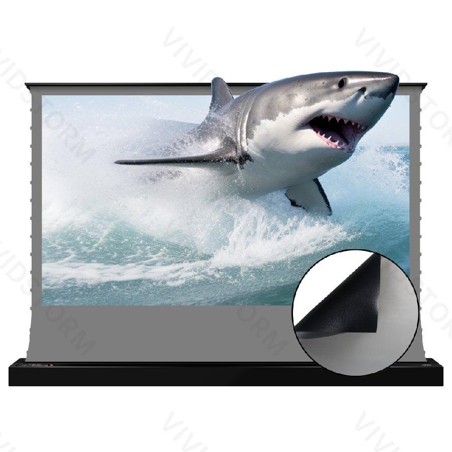 VIVIDSTORM TITAN Motorized Tension Floor Rising Projector screen-Giant size screen 160inch to 200inch