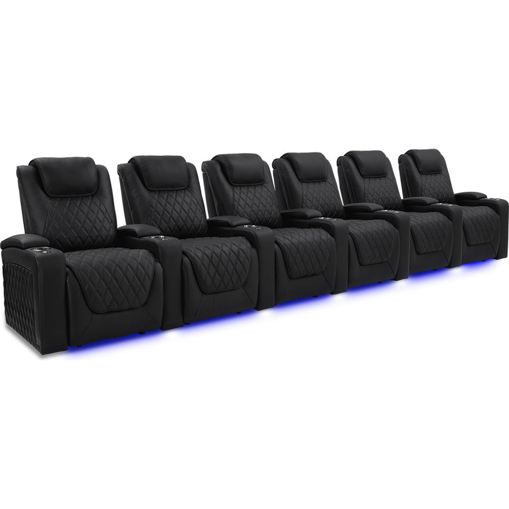 Valencia Oslo Luxury Edition Home Theater Seating Row of 6