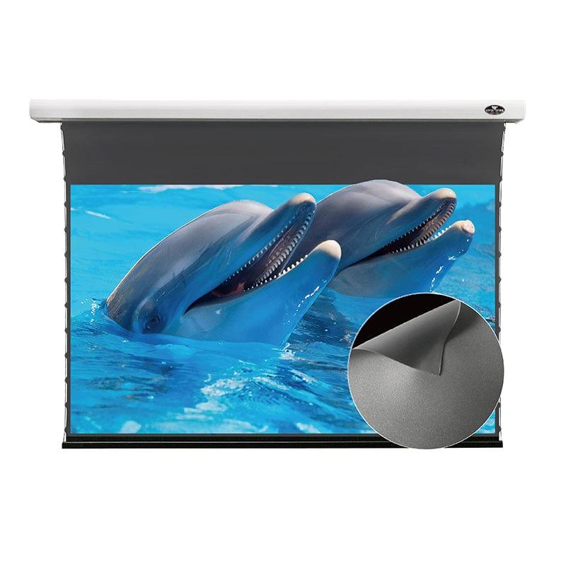 VIVIDSTORM ALR Slimline Motorized Tension Obsidian Long Throw ALR Projector screen