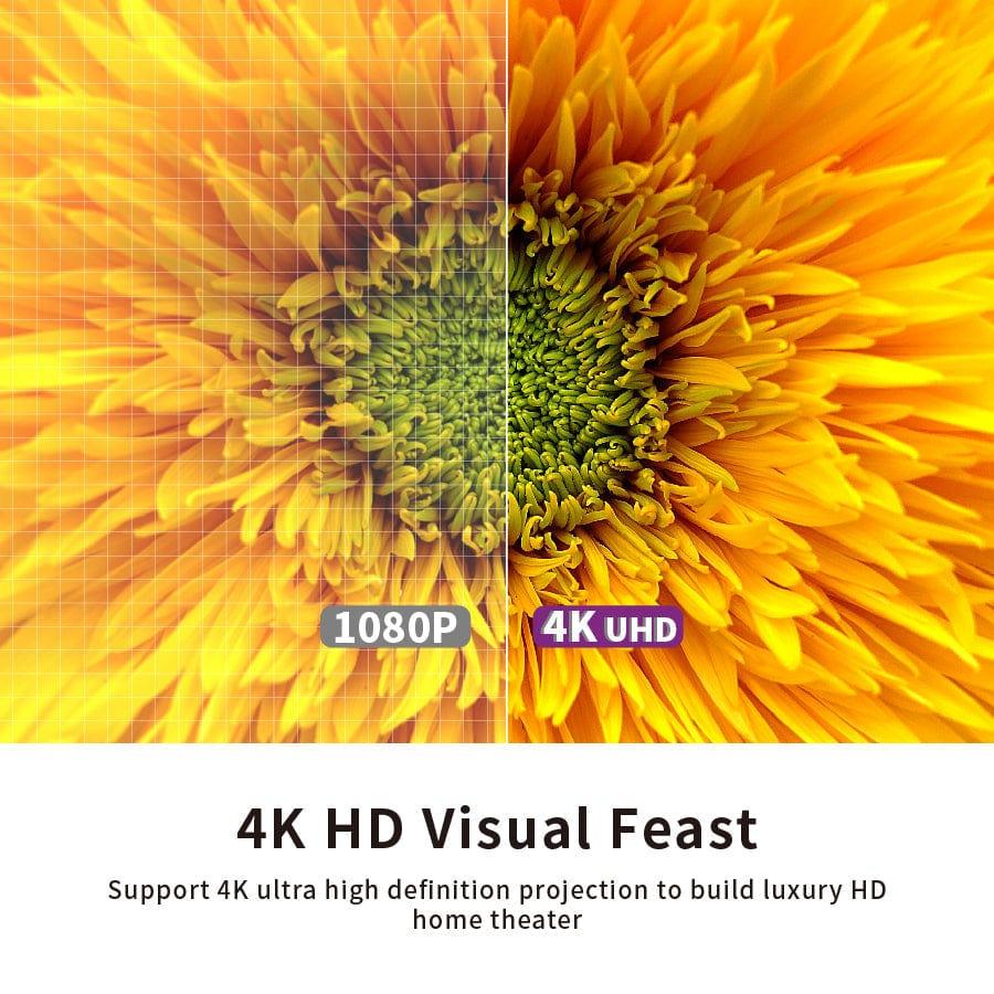 VIVIDSTORM S 3D ALR Motorized Tension Floor Rising 3D Obsidian Long Throw ALR(high gain) Projector screen