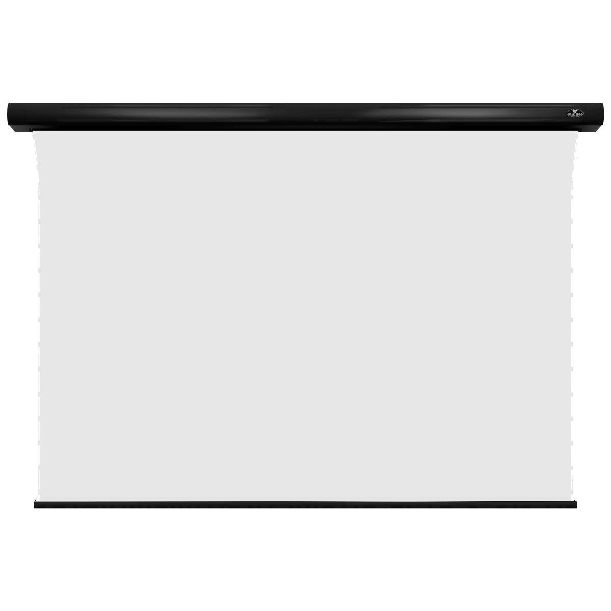 VIVIDSTORM White Cinema Perforated Slimline Motorized Tension Projector screen