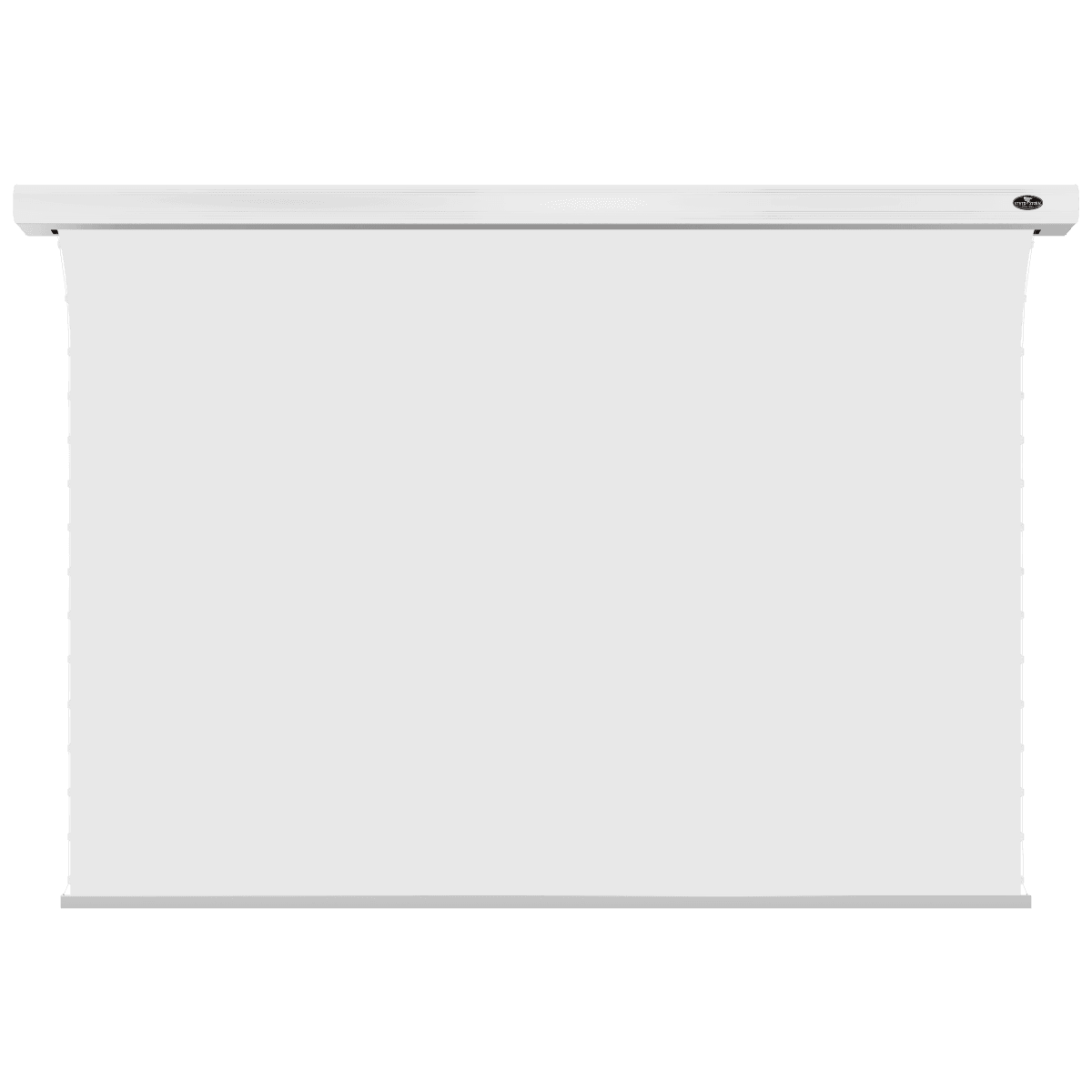 VIVIDSTORM White Cinema Perforated Slimline Motorized Tension Projector screen